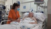 Foto: Cvirus.- El paciente Covid que más tiempo ha estado en una UCI en España, 144 días, pasa a planta del Gregorio Marañón