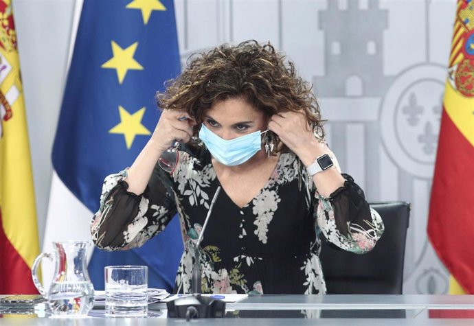 La ministra portavoz y de Hacienda, María Jesús Montero, en una foto de archivo