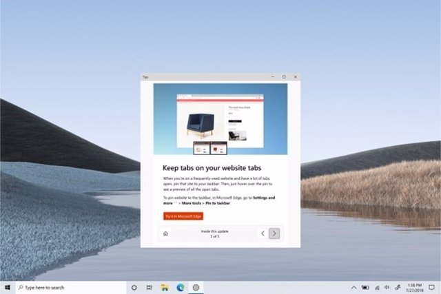Windows 10 prueba novedades para que los usuarios sepan qué cambia tras las actu