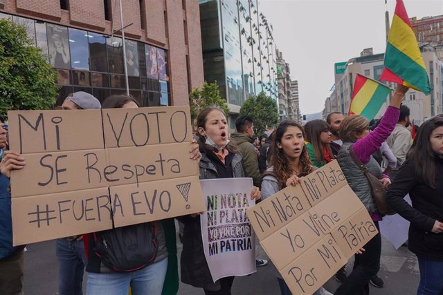 Protestas tras las elecciones presidenciales de Bolivia de octubre de 2019
