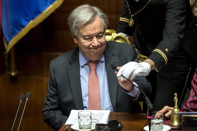 El secretario general de la ONU, António Guterres.