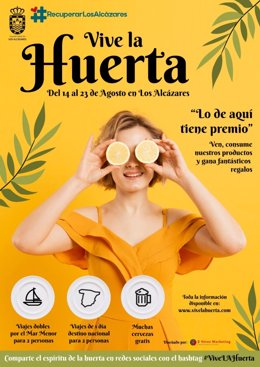 Cartel de la iniciativa 'Vive la Huerta',