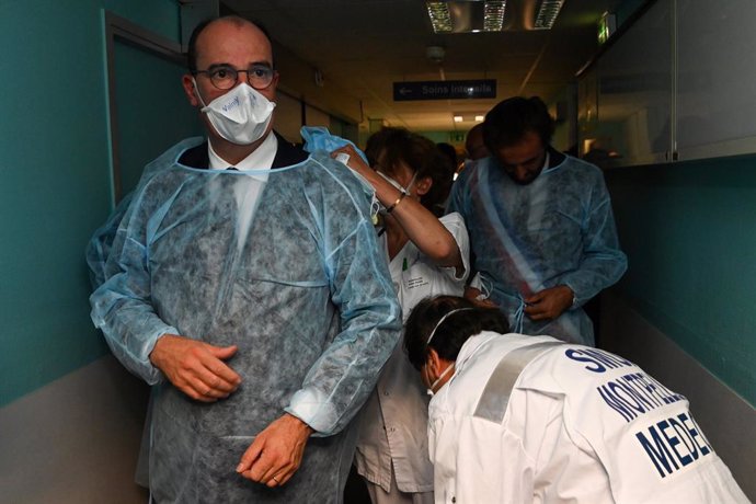 Coronavirus.- Francia confirma unos 3.300 nuevos casos diarios, cuarto día conse