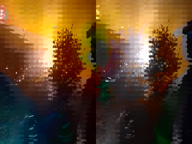 Incendio en el municipio malagueño de Colmenar