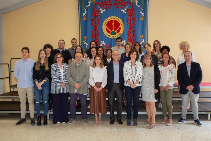 Graduación del programa universitario de formación para el empleo de jóvenes con discapacidad intelectual en Navarra en su edición de 2019