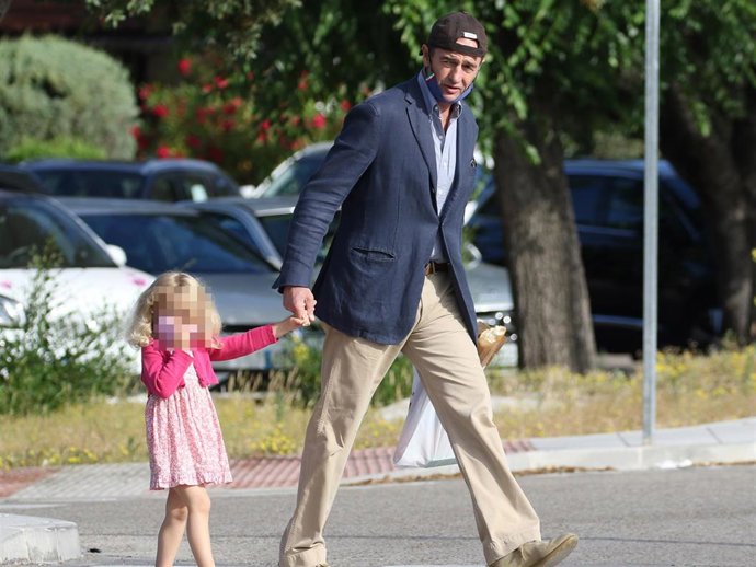 Alessandro Lequio, en una imagen reciente con su hija Ginevra Ena