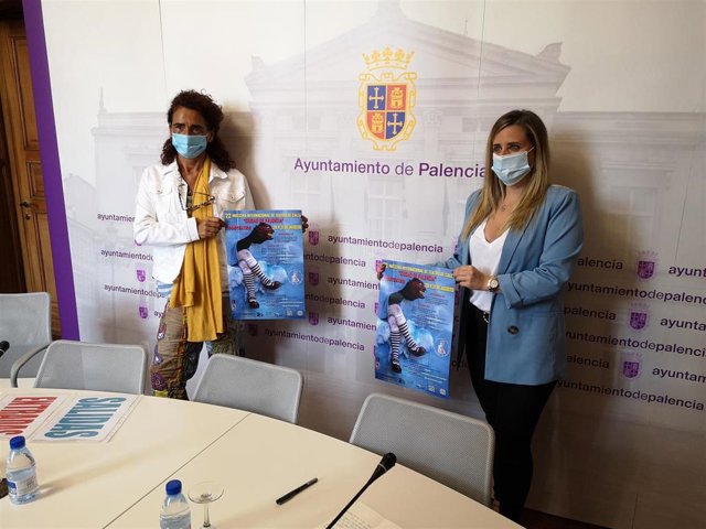 Imagen de la presentación de la XXI Muestra Internacional de Teatro de Calle de Palencia.