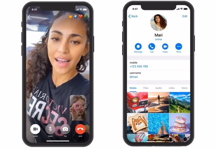 Telegram lanza las videollamadas: encriptadas y para chats individuales