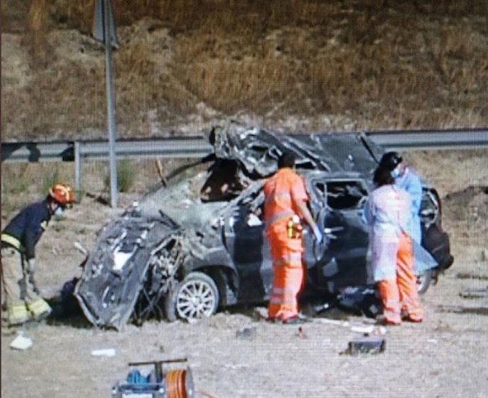 Accidente mortal en la A-62 en Valladolid.
