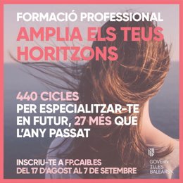 El plazo de inscripción se ha abierto este lunes y permanecerá abierto hasta el próximo 7 de septiembre.