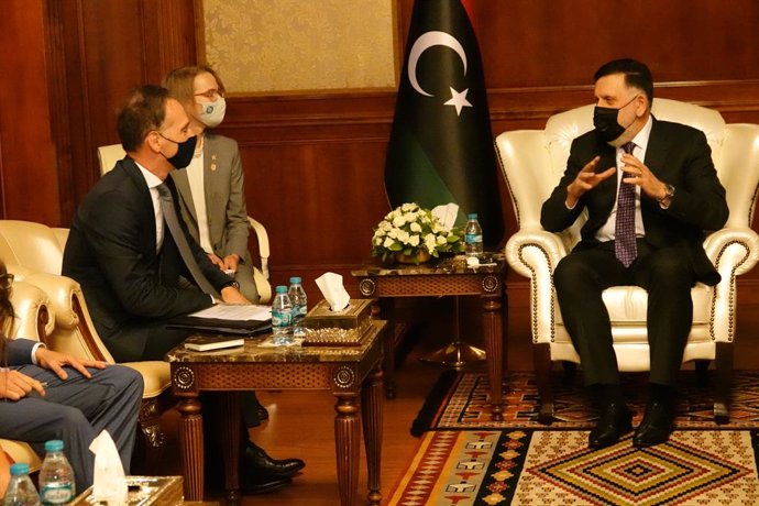Libia.- El ministro de Exteriores alemán visita Libia para intentar desbloquear 