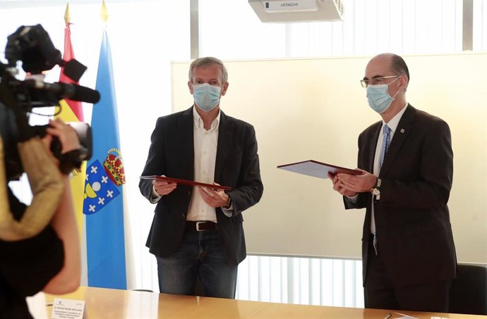 Fotos Xunta. Sinatura Covid 19