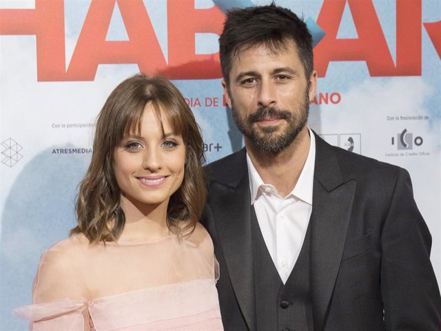 Imagen de archivo de Hugo Silva y Michelle Jenner, una pareja artística muy bien avenida