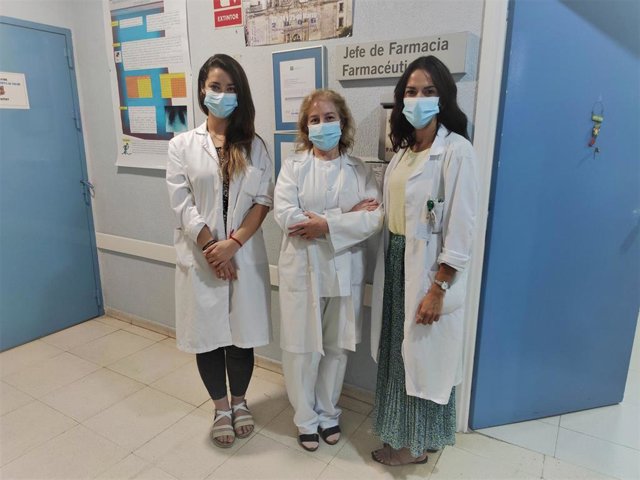 Farmacéuticas del Hospital de Úbeda.