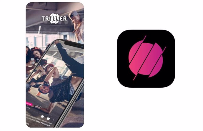 Triller, app musical alternativa a TikTok.