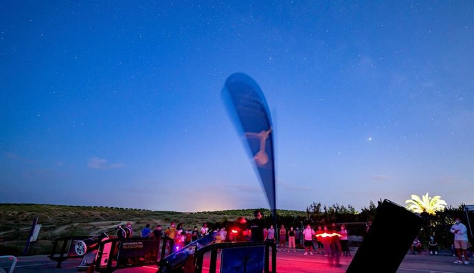 Imagen de archivo de una observación astronómica.