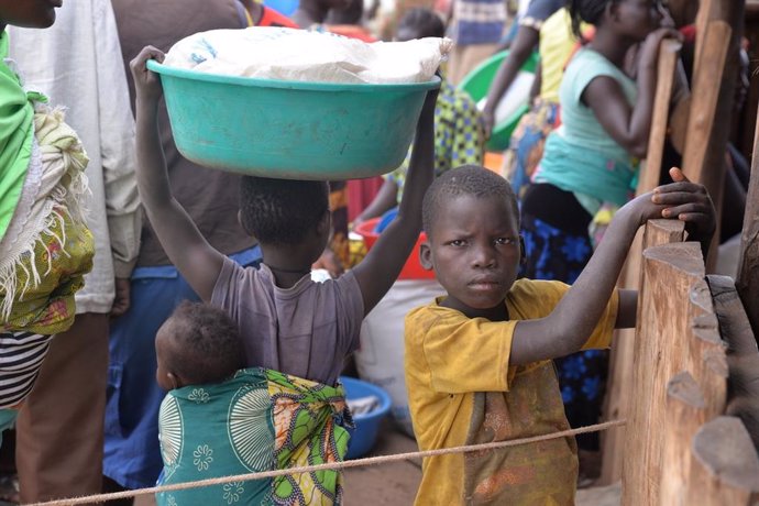 Niños en riesgo en Uganda