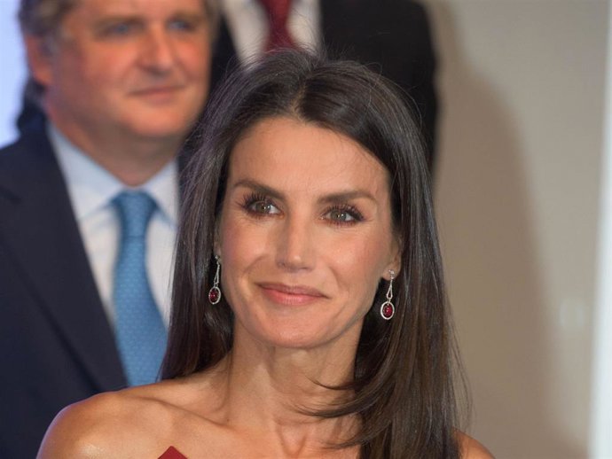 La Reina Letizia, en la reciente entrega de los Premios Cavia