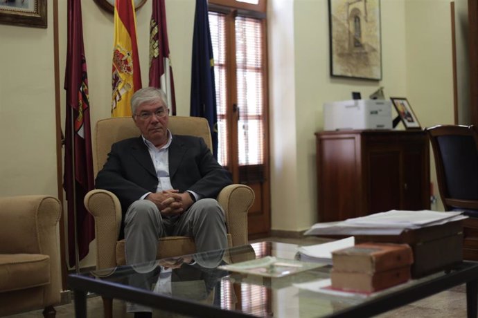 El alcalde de Illecas, José Manuel Tofiño, en entrevista con Europa Press
