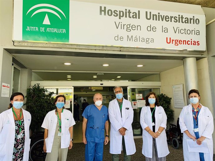El Hospital Virgen de la Victoria refuerza y reestructura la atención en el circuito Covid-19 de su servicio de Urgencias