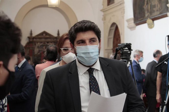 El presidente de Murcia, Fernando López Miras