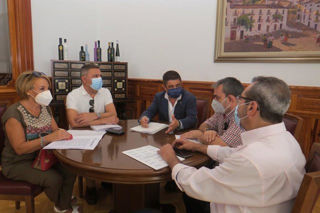 Reunión con responsables de Asadipre en la provincia de Jaén.