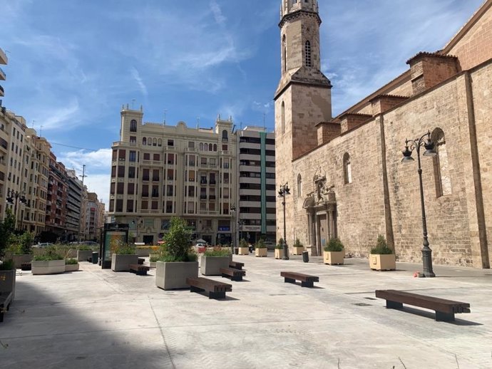 Plaza de San Agustín tras las obras