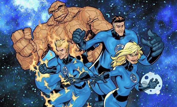 Imagen de los Cuatro Fantásticos en los cómics