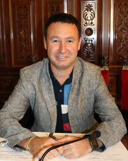 El secretario general del PSOE de Linares, Daniel Campos.