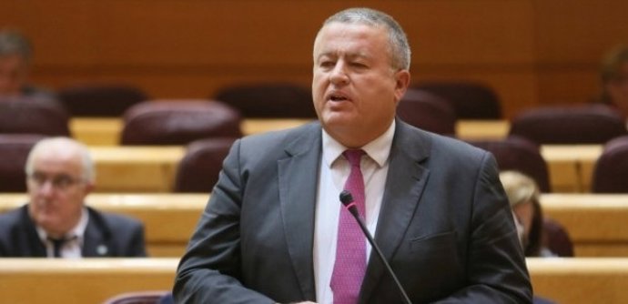 El senador del PP por la Región de Murcia, Francisco Bernabé