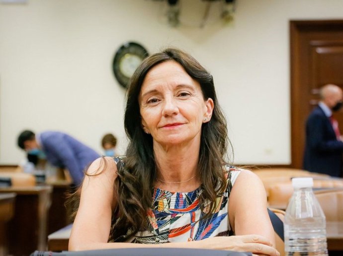 La diputada de Unidas Podemos y coportavoz de Podemos Andalucía, María Márquez, en una imagen de archivo