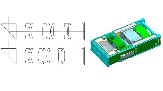 Lente con zoom híbrido de Oppo.