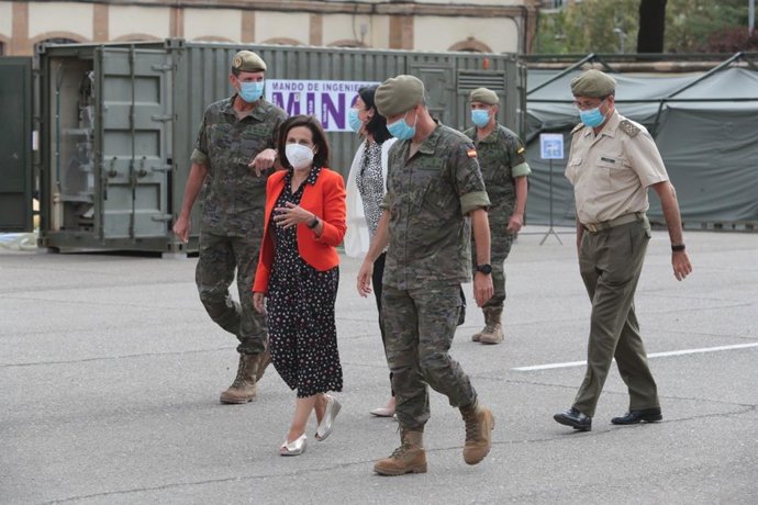 Margarita Robles, este miércoles en Almería