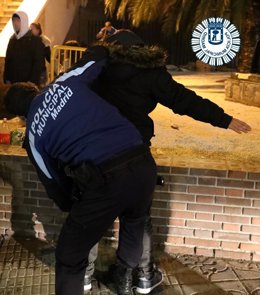 Robo con violencia en el distrito Centro