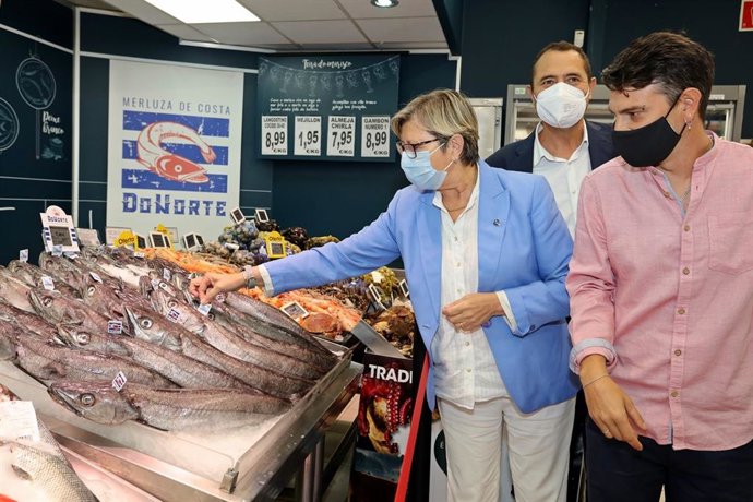 Rosa Quintana en un acto en Cedeira, en una imagen de archivo