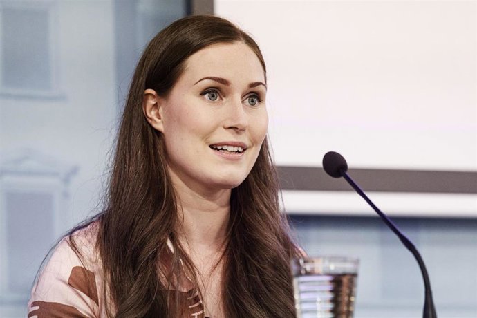 La primera ministra de Finlandia, Sanna Marin