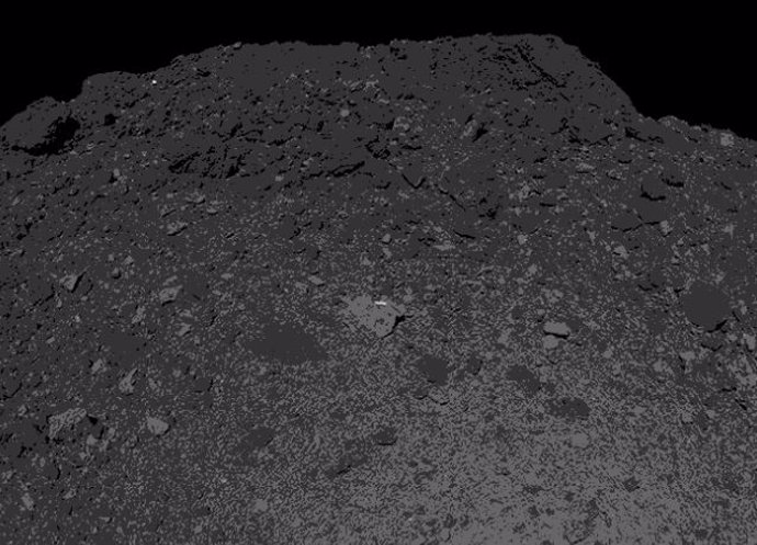 VIDEO Aproximación rasante de la nave OSIRIS-REx al asteroide Bennu