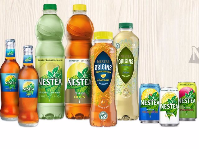 Diferentes variades de Nestea, uno de los refrescos imprescindibles en nuestros frigoríficos