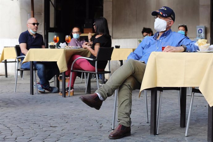 Imagen de Roma durante la pandemia de coronavirus