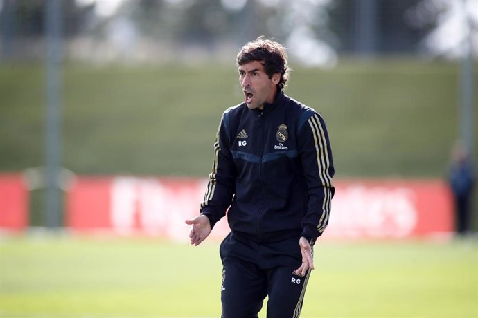 Raúl González Blanco, entrenador del Real Madrid en la Youth League