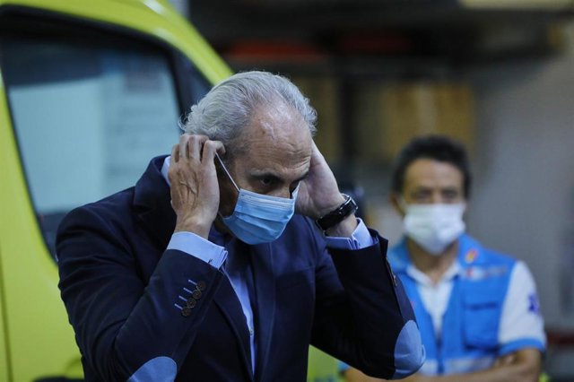 El consejero de Sanidad de la Comunidad de Madrid, Enrique Ruiz Escudero.