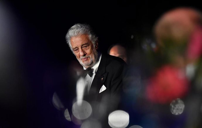 Placido Domingo, tras recibir un premio en Austria este verano