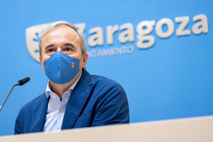 El alcalde de Zaragoza, Jorge Azcón