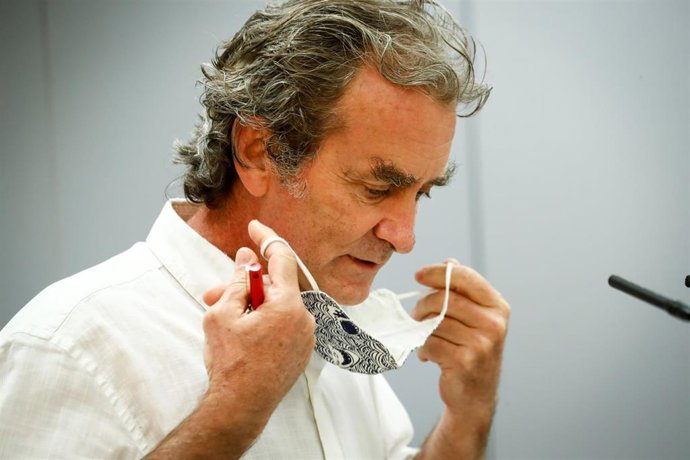 El director del Centro de Coordinación de Alertas y Emergencias Sanitarias (CCAES), Fernando Simón.