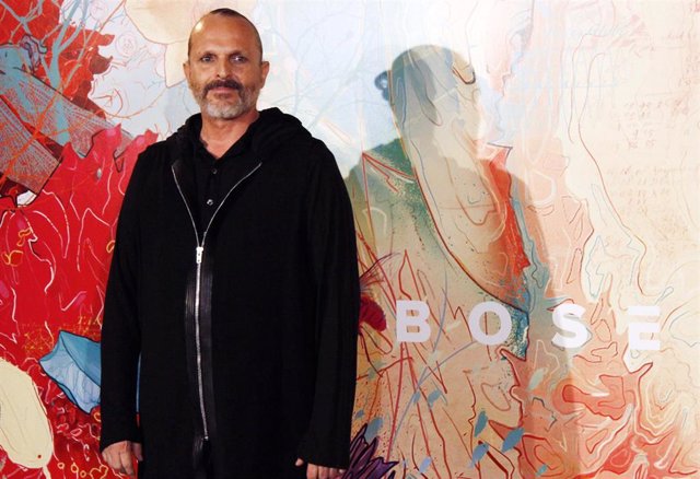 El artista Miguel Bosé