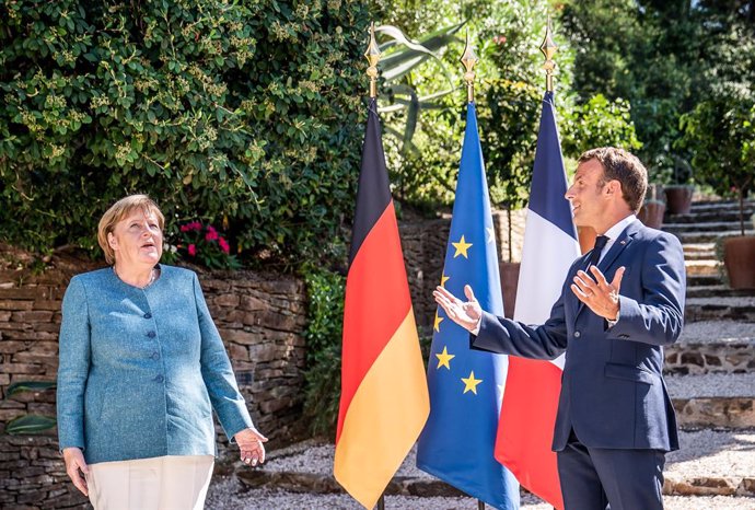 Turquía/Grecia.- Merkel y Macron piden a Turquía y Grecia resolver su disputa en