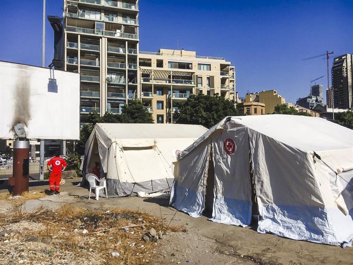 Beirut Appeal Image Via Jeremy Smith (Regional Delgate, Middle East And North Africa).