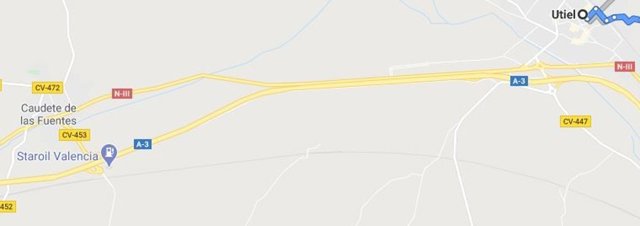 Tramo en el que se ha registrado el accidente