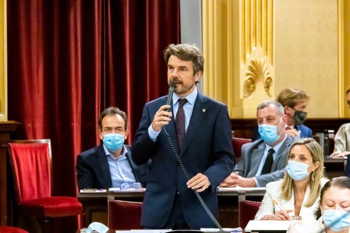 El portavoz de Cs en el Parlament, Marc Pérez-Ribas.