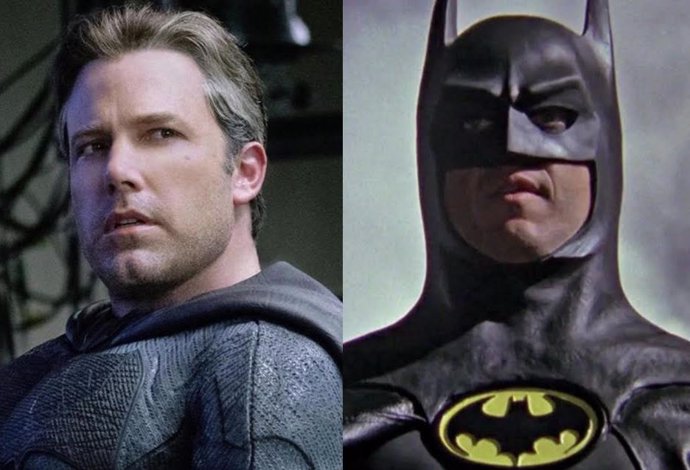 Ben Affleck Y Michael Keaton Como Batman En Distintas Épocas